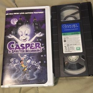 Casper A Spirited Beginning VHS 1997 Family Movie Clamshell